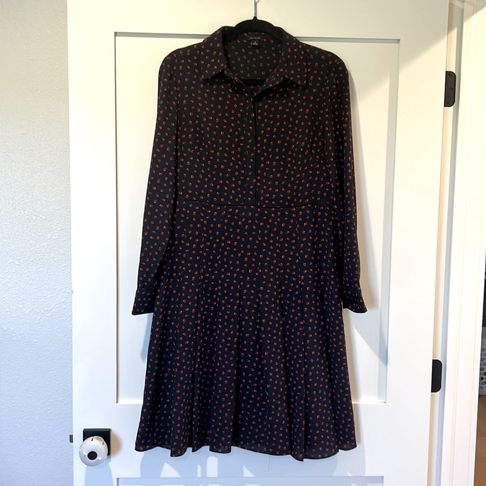 Ann Taylor button down dress
